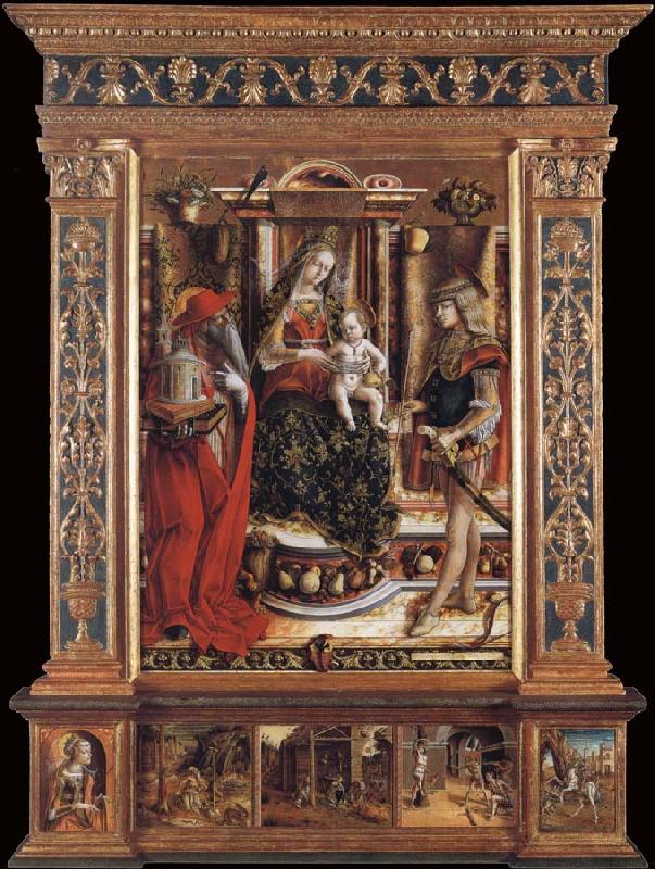 Carlo Crivelli La Madonna della Rondine France oil painting art